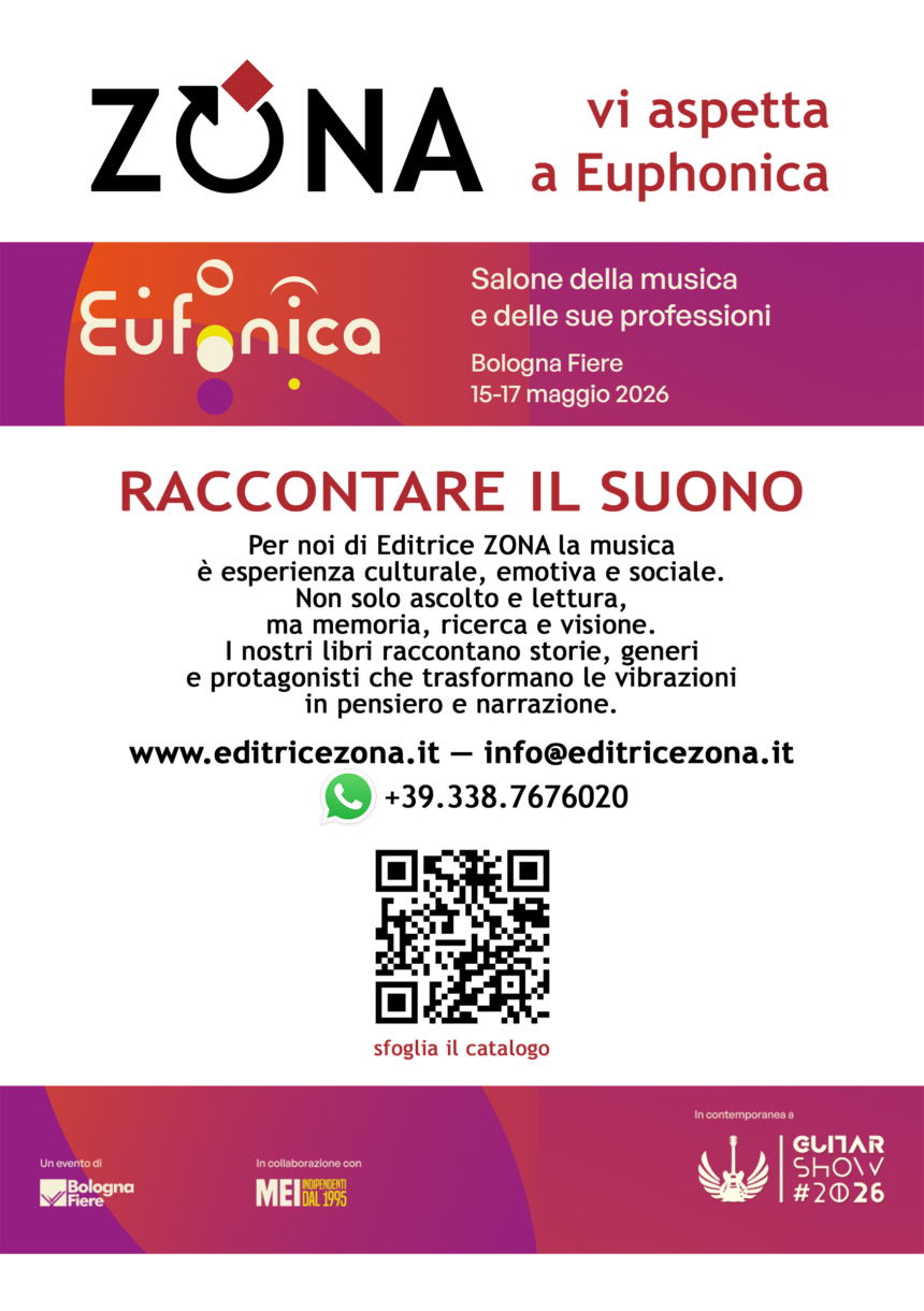 ZONA a Bologna per Euphonica dal 15 al 17 maggio 2026